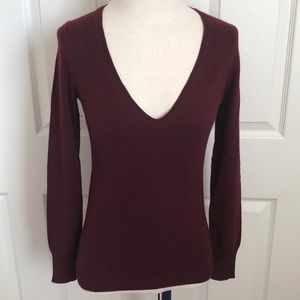 J.crew wool blend v-neck sweater